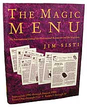 (image for) Magic Menu: Years 1 through 5 - Book - Click Image to Close