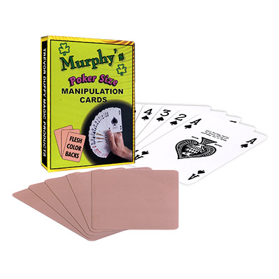 (image for) Manipulation Cards(POKER SIZE/ FLESH COLOR BACKS)by Trevor Duffy-Trick - Click Image to Close