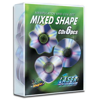 (image for) Manipulation Mini CDs (Mixed Shape) by Live Magic - Trick