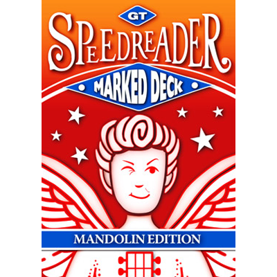 (image for) GT Speedreader Marked Deck (809 Mandolin Blue Back) - Click Image to Close