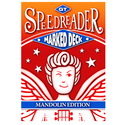 (image for) GT Speedreader Marked Deck (809 Mandolin Red Back) - Click Image to Close