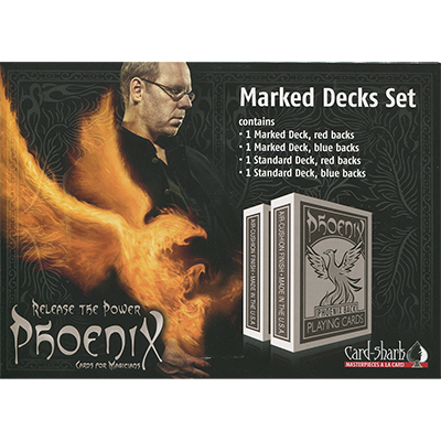 (image for) Phoenix Marked Deck Set by Card-Shark - Trick - Click Image to Close