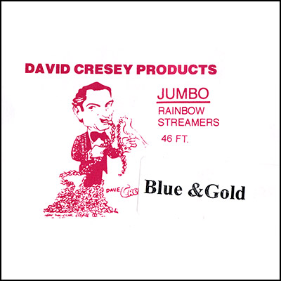 (image for) Mouth Coil 46 ft by David Cresey (Blue and Gold) - Trick