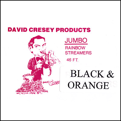 (image for) Mouth Coil 46 ft by David Cresey (Black and Orange) - Trick - Click Image to Close