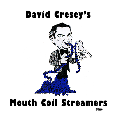 (image for) Mouth Coil 46 ft (Blue) by David Cresey - Trick - Click Image to Close
