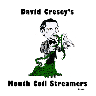 (image for) Mouth Coil 46 ft (green) by David Cresey - Trick - Click Image to Close