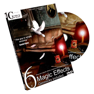 (image for) Six (All Gimicks plus DVD) by Mickael Chatelain - Trick - Click Image to Close