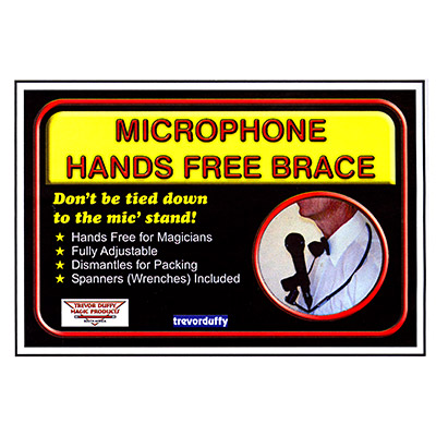 (image for) Microphone Hands Free Brace by Trevor Duffy - Trick - Click Image to Close