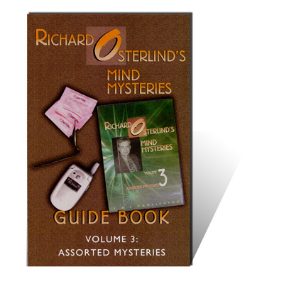 (image for) Mind Mysteries 3: Guide Book by Richard Osterlind - Book - Click Image to Close