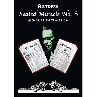 (image for) Miracle Paper Tear (Sealed Miracle No.3) by Astor - Trick