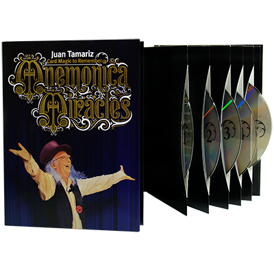 (image for) Mnemonica Miracles (5 DVD Box Set) by Juan Tamariz - DVD - Click Image to Close