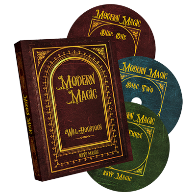 (image for) Modern Magic (3 DVD set) by Will Houstoun and RSVP Magic - DVD