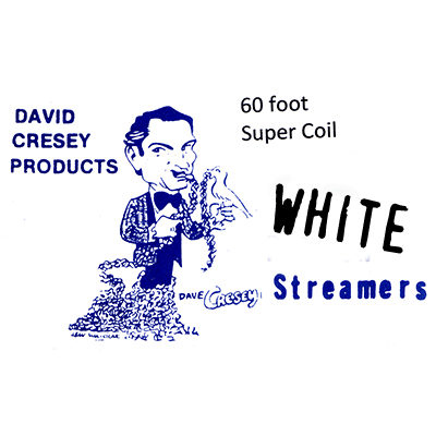 (image for) Super Coils ( 60 Feet White) by Magic Balloons and More - Trick