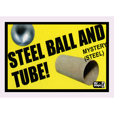(image for) Ball and Tube Mystery (Steel) by Mr. Magic - Trick - Click Image to Close