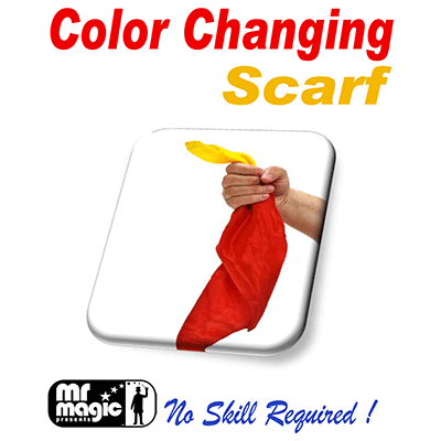 (image for) Color Changing Silk Scarf by Mr. Magic - Trick - Click Image to Close