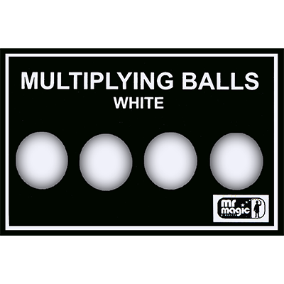 (image for) Multiplying Balls (White Plastic) by Mr. Magic - Trick - Click Image to Close
