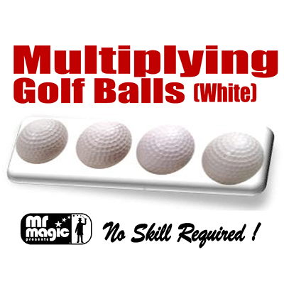 (image for) Multiplying Golf Balls (White) by Mr. Magic - Trick - Click Image to Close