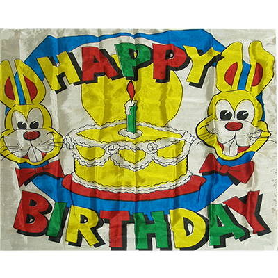 (image for) Production Silk 16 inch x 16 inch (Happy Birthday) - Click Image to Close