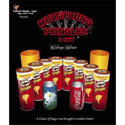 (image for) Multiplying Potato Chips Set (8 can) by Twister Magic - Trick - Click Image to Close