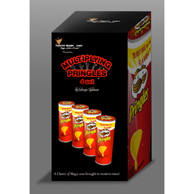 (image for) Multiplying Potato Chips Extra Set (4 can) by Twister Magic - Trick - Click Image to Close