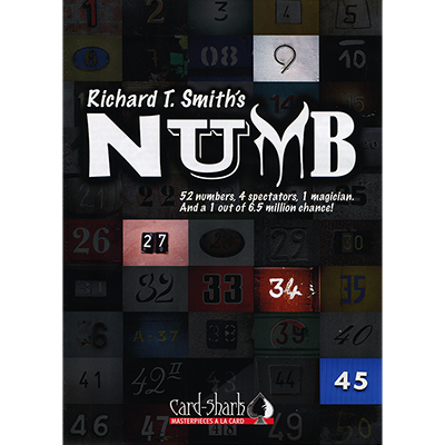 (image for) Richard T. Smith's NUMB (Parlor Size Red) by Card-Shark - Click Image to Close