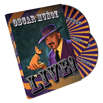 (image for) Oscar Munoz Live (2 DVD Set) by Kozmomagic - DVD - Click Image to Close