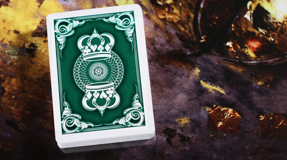 (image for) The Crown Deck (GREEN) V1 from The Blue Crown - Click Image to Close