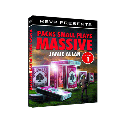 (image for) Packs Small Plays Massive Vol. 1 by Jamie Allen and RSVP Magic - DVD - Click Image to Close