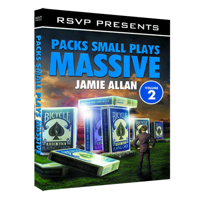 (image for) Packs Small Plays Massive Vol. 2 by Jamie Allen and RSVP Magic - DVD - Click Image to Close