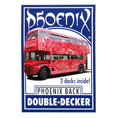 (image for) Phoenix Double Decker Two Way (Blue) by Card-Shark - Trick - Click Image to Close
