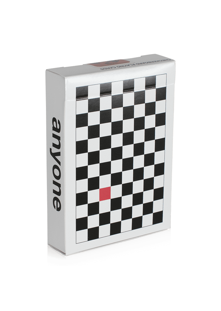 (image for) Checkerboard Playing Cards by Anyone Worldwide