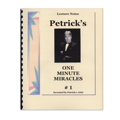 (image for) PM #1 One Minute Miracle booklet - Click Image to Close