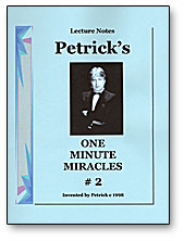 (image for) PM #2 One Minute Miracles booklet
