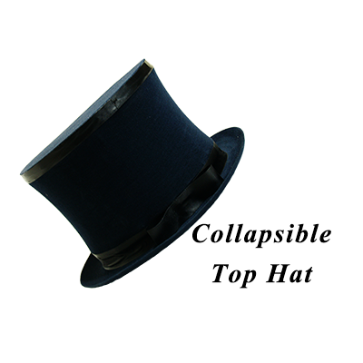 (image for) Top Hat Collapsible Premium Magic (Black) - Trick - Click Image to Close