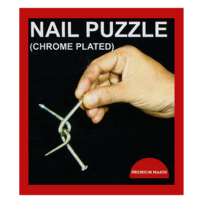 (image for) Nail Puzzle (Chrome Plated) by Premium Magic - Trick - Click Image to Close