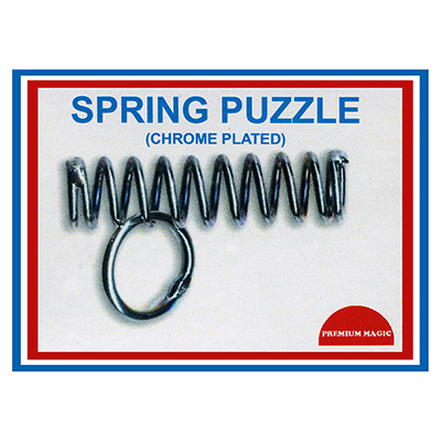 (image for) Spring Puzzle (Chrome Plated) by Premuim Magic - Trick - Click Image to Close