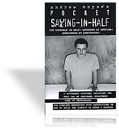 (image for) Pocket Sawing-In-Half by Andrew Mayne - Book - Click Image to Close