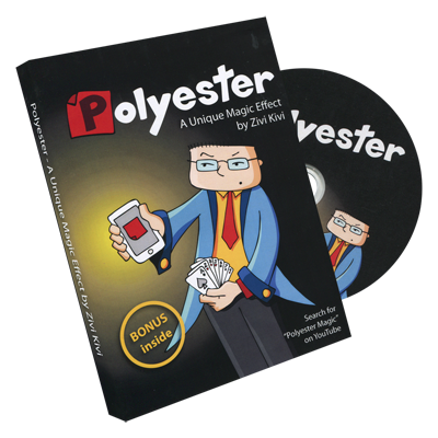 (image for) Polyester (DVD w/Gimmicks) by Zivi Kivi - DVD - Click Image to Close