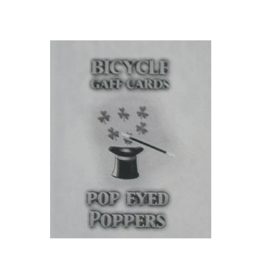 (image for) Pop Eyed Popper Deck Bicycle (Blue) - Click Image to Close