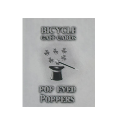 (image for) Pop Eyed Popper Deck Bicycle (Red) - Click Image to Close