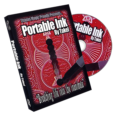 (image for) Portable Ink (DVD and Gimmick) by Takel and Titanas Magic - DVD - Click Image to Close
