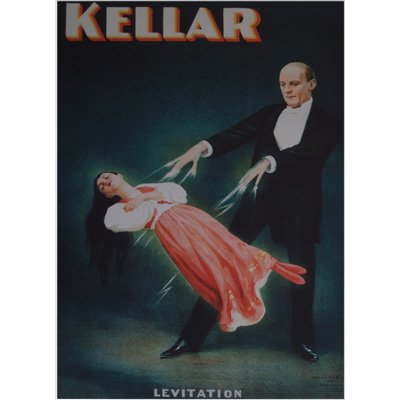 (image for) Kellar (Levitation) Poster - Trick - Click Image to Close