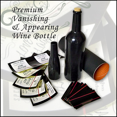 (image for) Premium Vanishing and Appearing Wine bottle - Trick - Click Image to Close