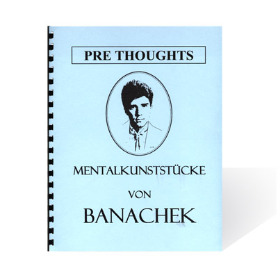 (image for) Pre Thoughts (German) by Banachek - Book - Click Image to Close