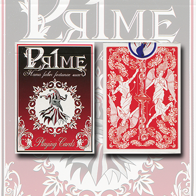 (image for) Pr1me Series001 Deck (Red) by Max Magic & stratomagic - Click Image to Close
