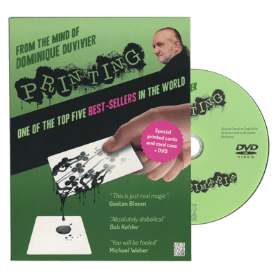 (image for) Printing 2.0 (DVD and Gimmicks) by Dominique Duvivier - DVD - Click Image to Close