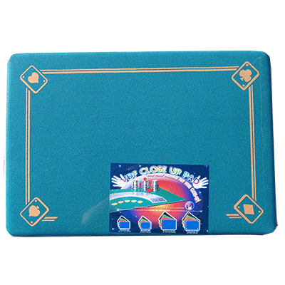 (image for) PRO VDF Close Up Pad with Printed Aces (Green) by Di Fatta Magic - Trick - Click Image to Close