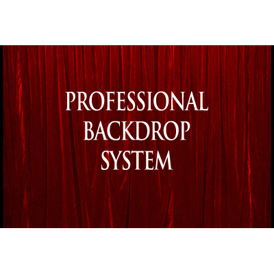 (image for) Professional Backdrop System (Red with Deluxe Curtain) - Trick - Click Image to Close