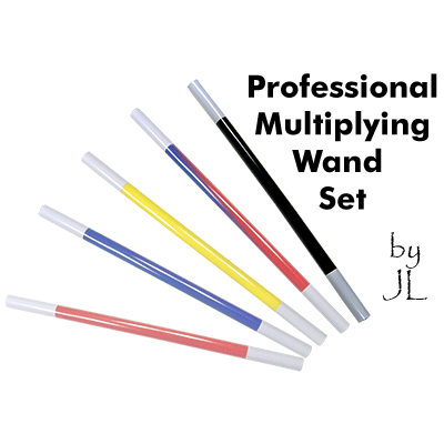 (image for) Professional Multiplying Wand Set by JL Magic - Trick - Click Image to Close