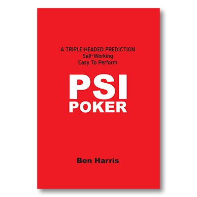 (image for) PSI-Poker by Ben Harris - Book - Click Image to Close